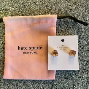 Kate Spade Light Peach Post Earrings